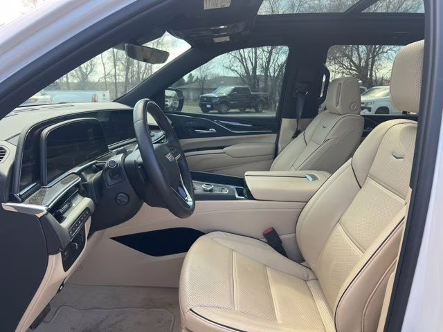2024 Crystal White Tricoat Cadillac Escalade Premium Luxury 4X4 SUV