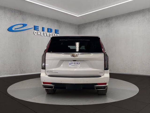 2024 Crystal White Tricoat Cadillac Escalade Premium Luxury 4X4 SUV