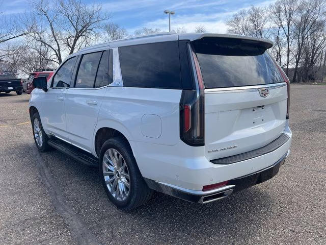 2024 Crystal White Tricoat Cadillac Escalade Premium Luxury 4X4 SUV