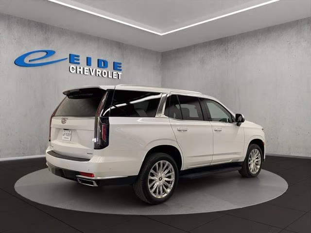 2024 Crystal White Tricoat Cadillac Escalade Premium Luxury 4X4 SUV