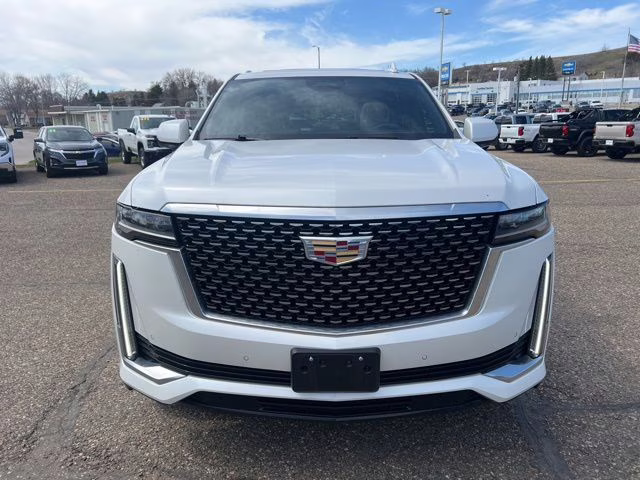 2024 Crystal White Tricoat Cadillac Escalade Premium Luxury 4X4 SUV