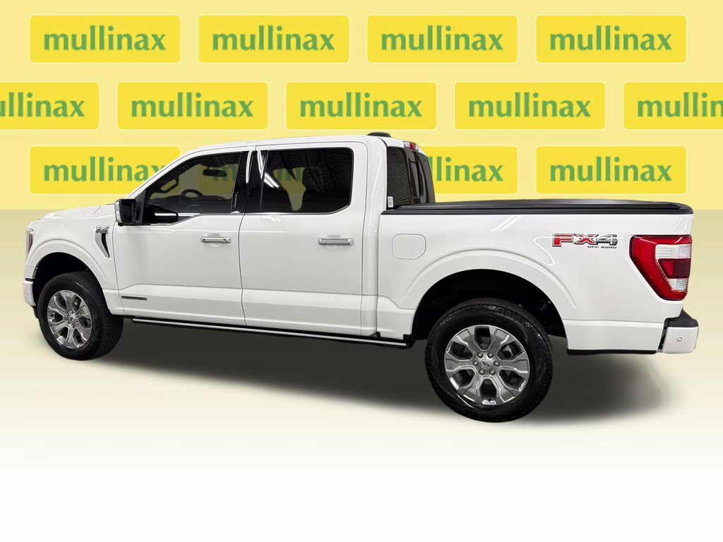 2023 Star White Metallic Tri-Coat Ford F-150 Platinum 4X4 Truck