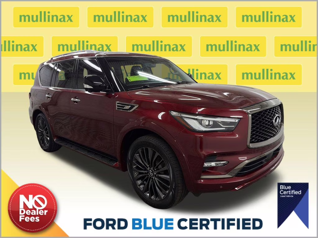 2021 Coulis Red INFINITI QX80 Premium Select RWD SUV