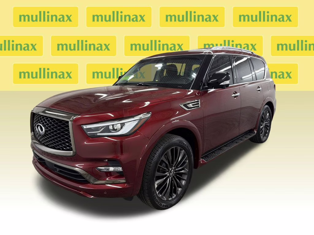 2021 Coulis Red INFINITI QX80 Premium Select RWD SUV