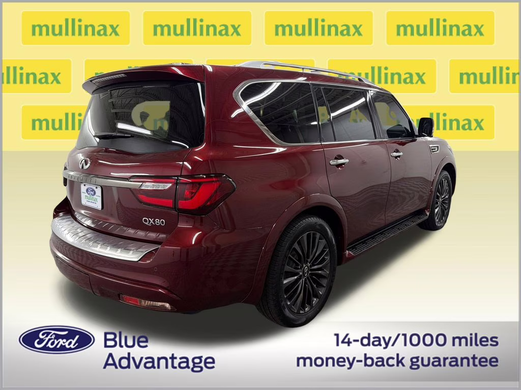 2021 Coulis Red INFINITI QX80 Premium Select RWD SUV