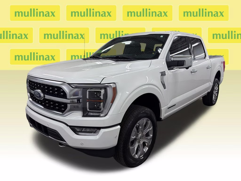 2023 Star White Metallic Tri-Coat Ford F-150 Platinum 4X4 Truck