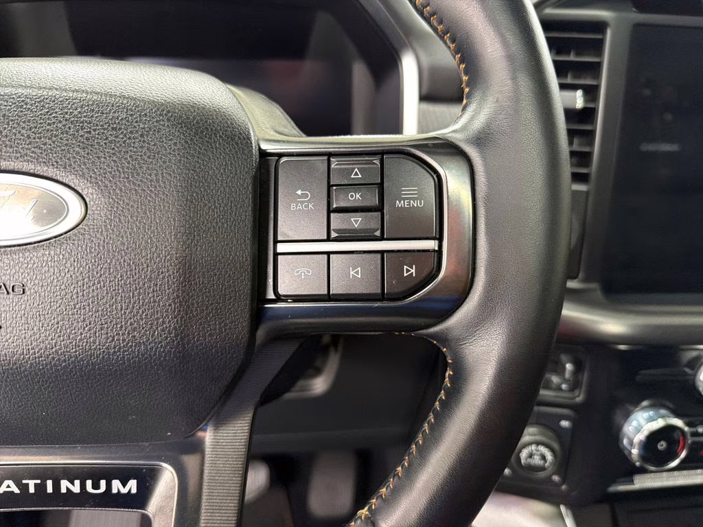 2023 Star White Metallic Tri-Coat Ford F-150 Platinum 4X4 Truck