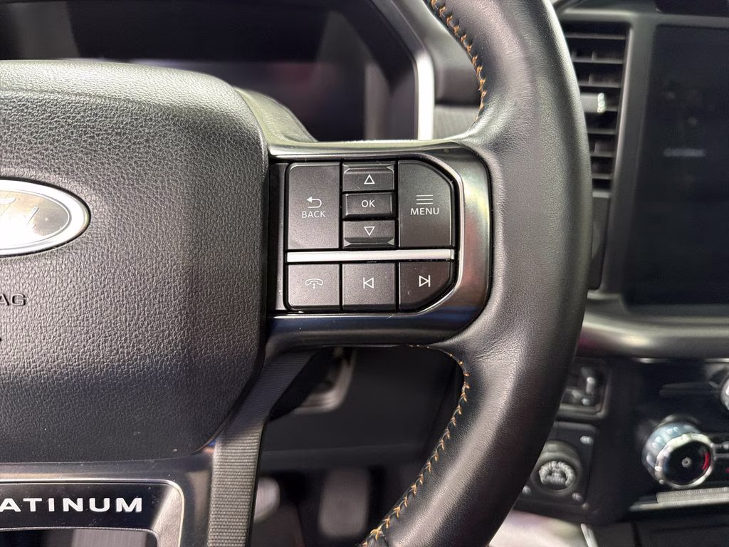 2023 Star White Metallic Tri-Coat Ford F-150 Platinum 4X4 Truck