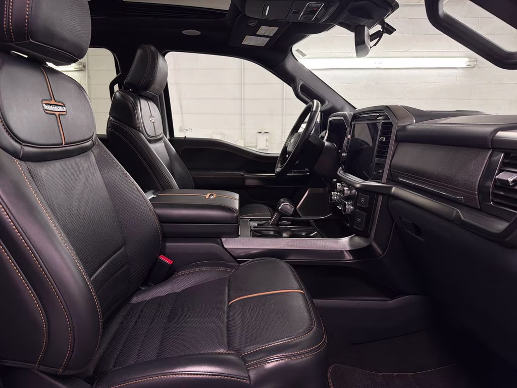 2023 Star White Metallic Tri-Coat Ford F-150 Platinum 4X4 Truck