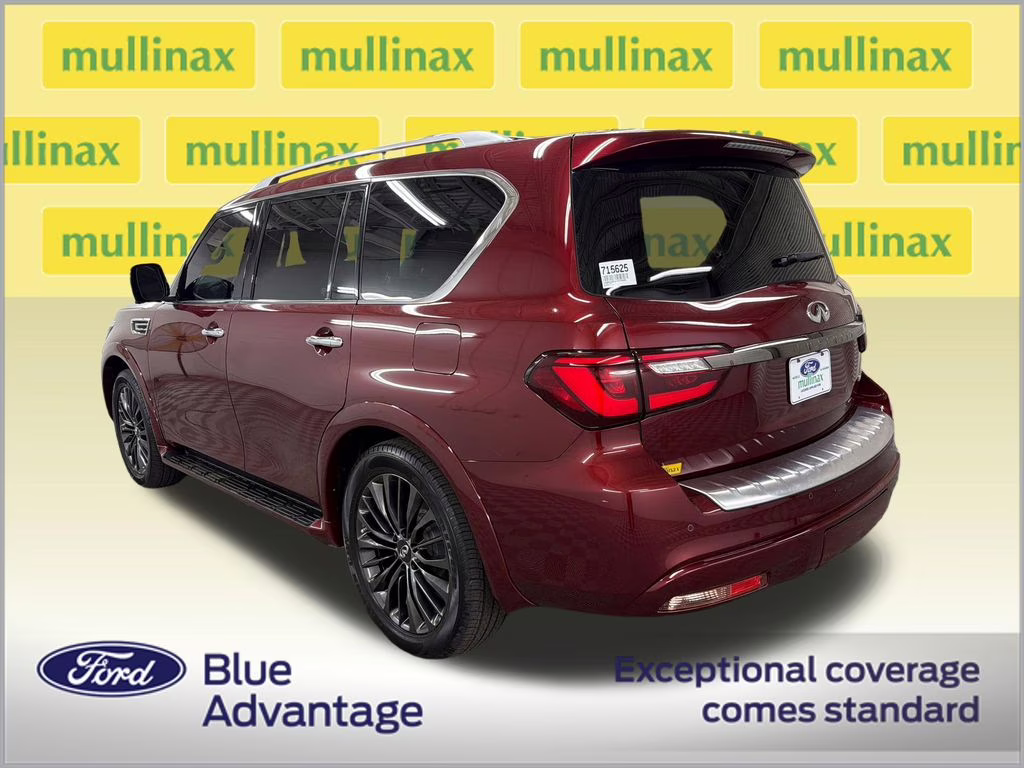 2021 Coulis Red INFINITI QX80 Premium Select RWD SUV