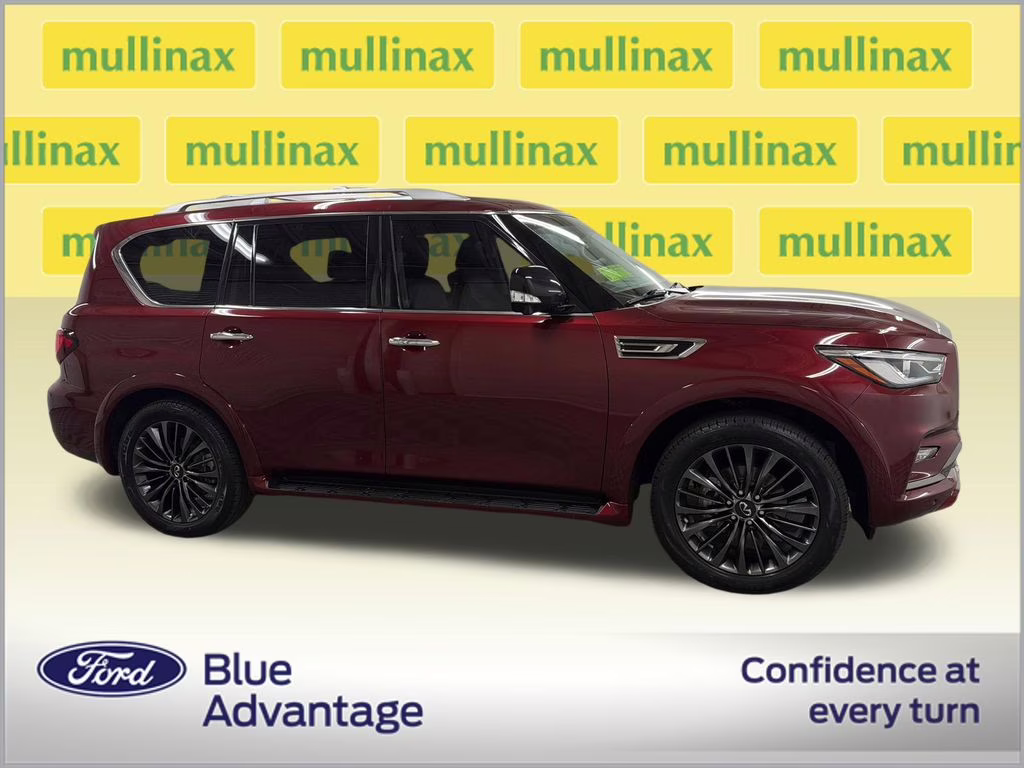 2021 Coulis Red INFINITI QX80 Premium Select RWD SUV