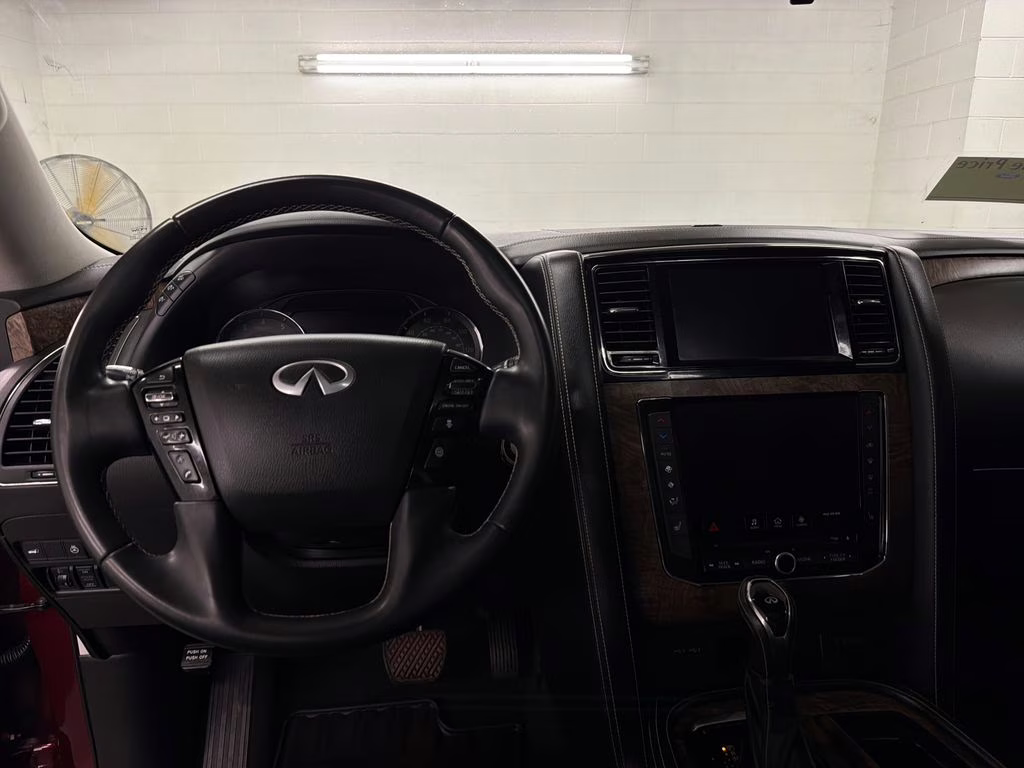 2021 Coulis Red INFINITI QX80 Premium Select RWD SUV