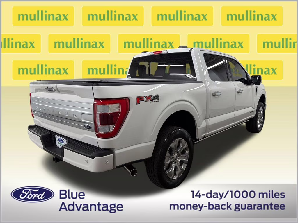 2023 Star White Metallic Tri-Coat Ford F-150 Platinum 4X4 Truck