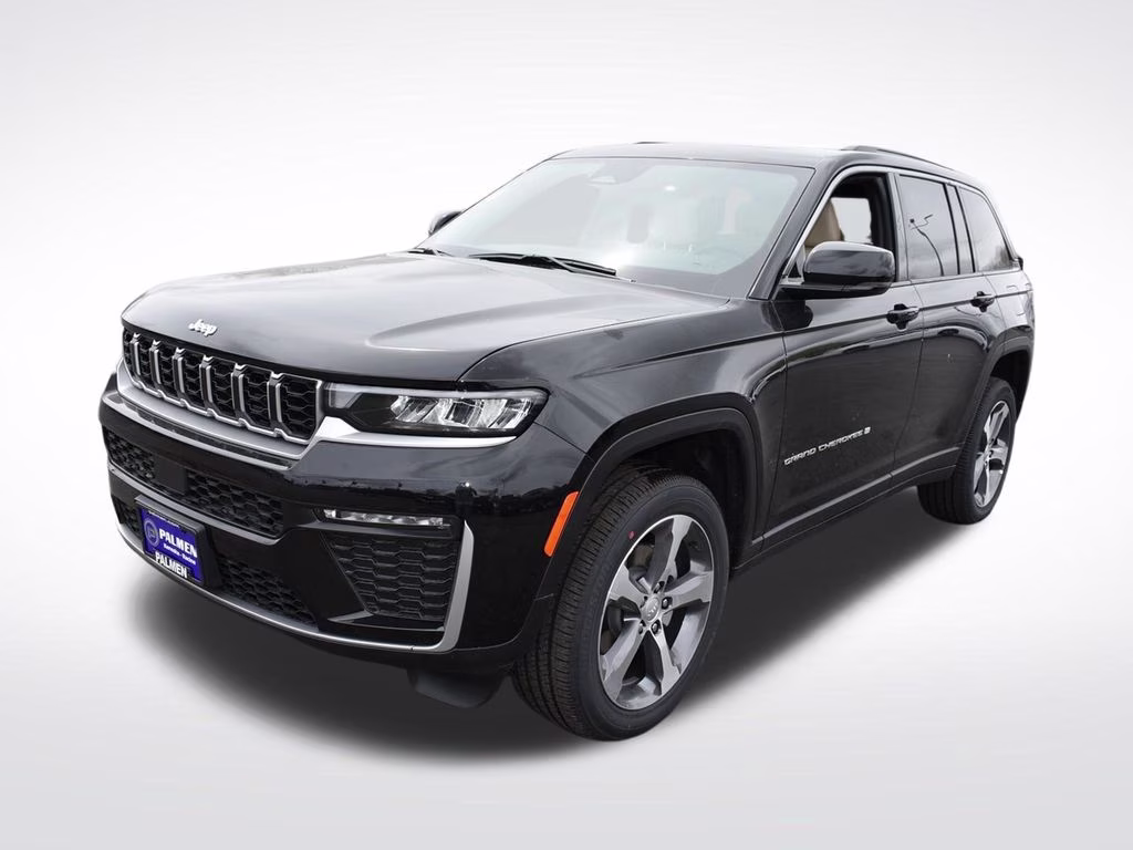 2026 Diamond Black Crystal Pearlcoat Jeep Grand Cherokee Limited 4X4 SUV
