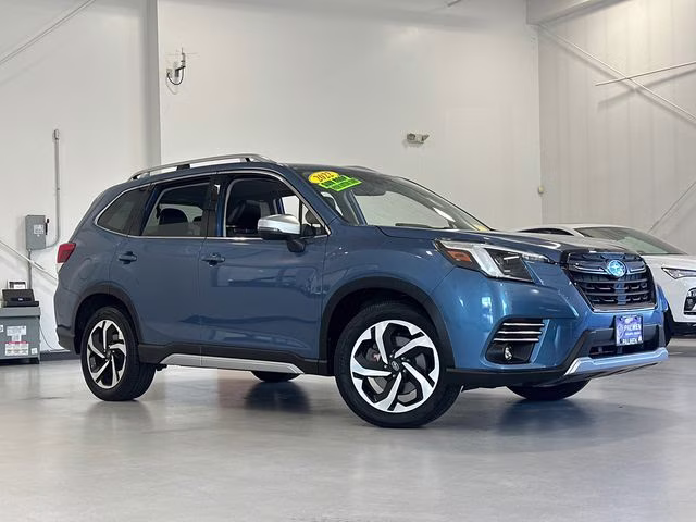 2022 Horizon Blue Pearl Subaru Forester Touring AWD SUV