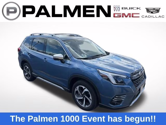 2022 Horizon Blue Pearl Subaru Forester Touring AWD SUV