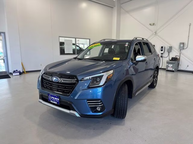 2022 Horizon Blue Pearl Subaru Forester Touring AWD SUV