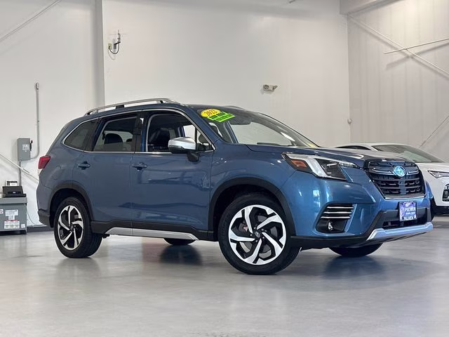 2022 Horizon Blue Pearl Subaru Forester Touring AWD SUV