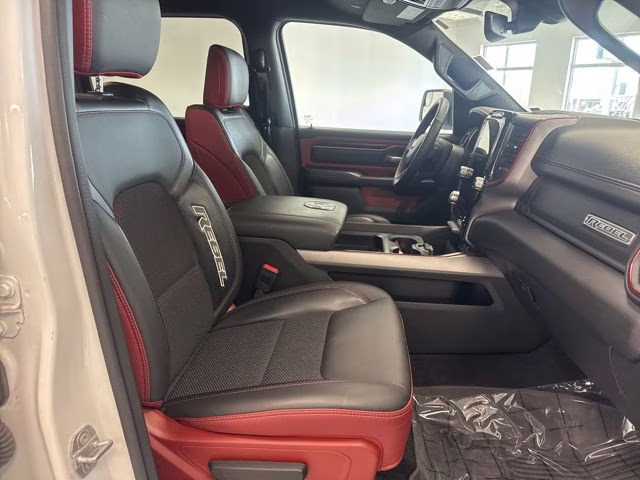 2025 Bright White Clearcoat Ram 1500 Rebel 4X4 Truck