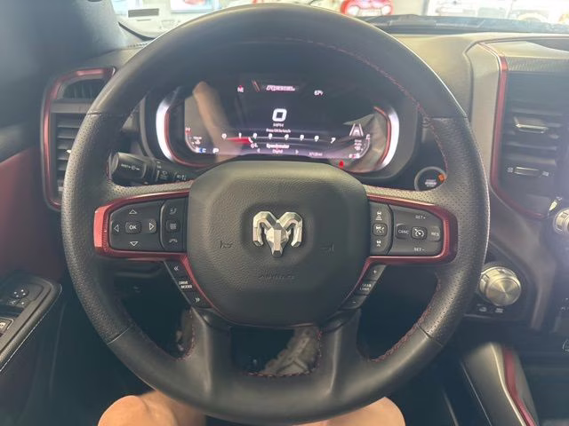 2025 Bright White Clearcoat Ram 1500 Rebel 4X4 Truck