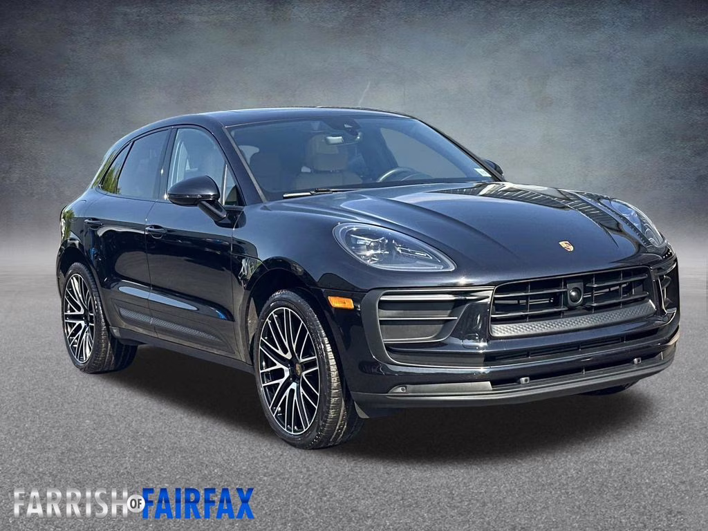 2023 Jet Black Metallic Porsche Macan T AWD SUV