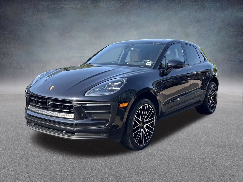 2023 Jet Black Metallic Porsche Macan T AWD SUV