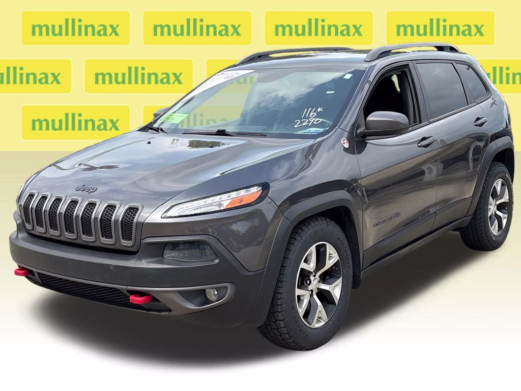 2017 Granite Crystal Metallic Clearcoat Jeep Cherokee Trailhawk 4X4 SUV