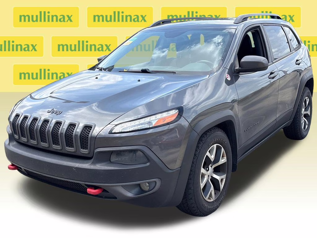 2017 Granite Crystal Metallic Clearcoat Jeep Cherokee Trailhawk 4X4 SUV