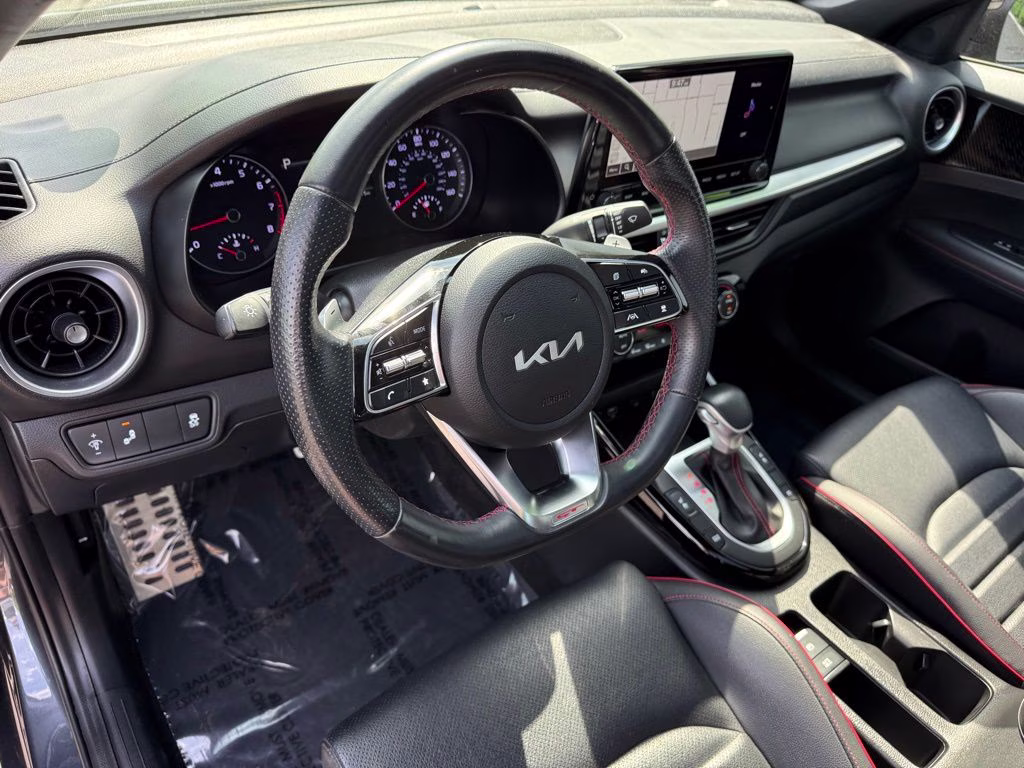 2023 Gravity Gray Kia Forte GT FWD Sedan