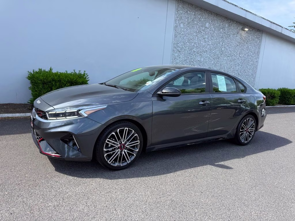 2023 Gravity Gray Kia Forte GT FWD Sedan