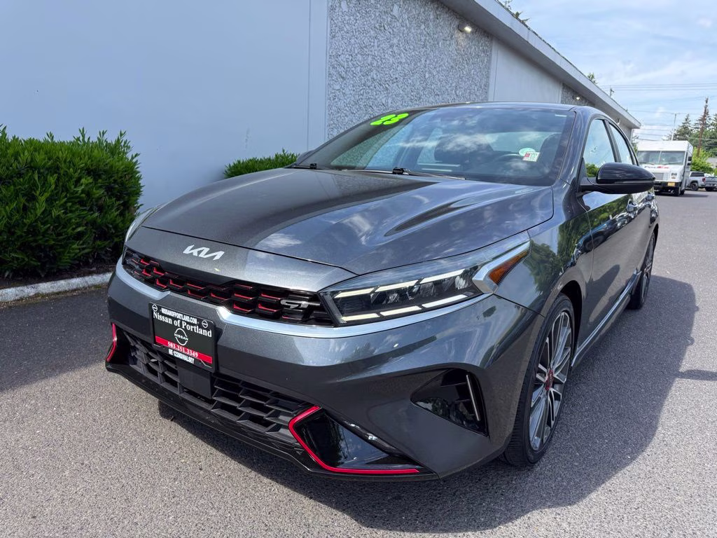 2023 Gravity Gray Kia Forte GT FWD Sedan