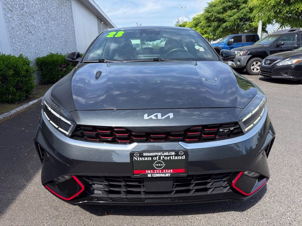 2023 Gravity Gray Kia Forte GT FWD Sedan