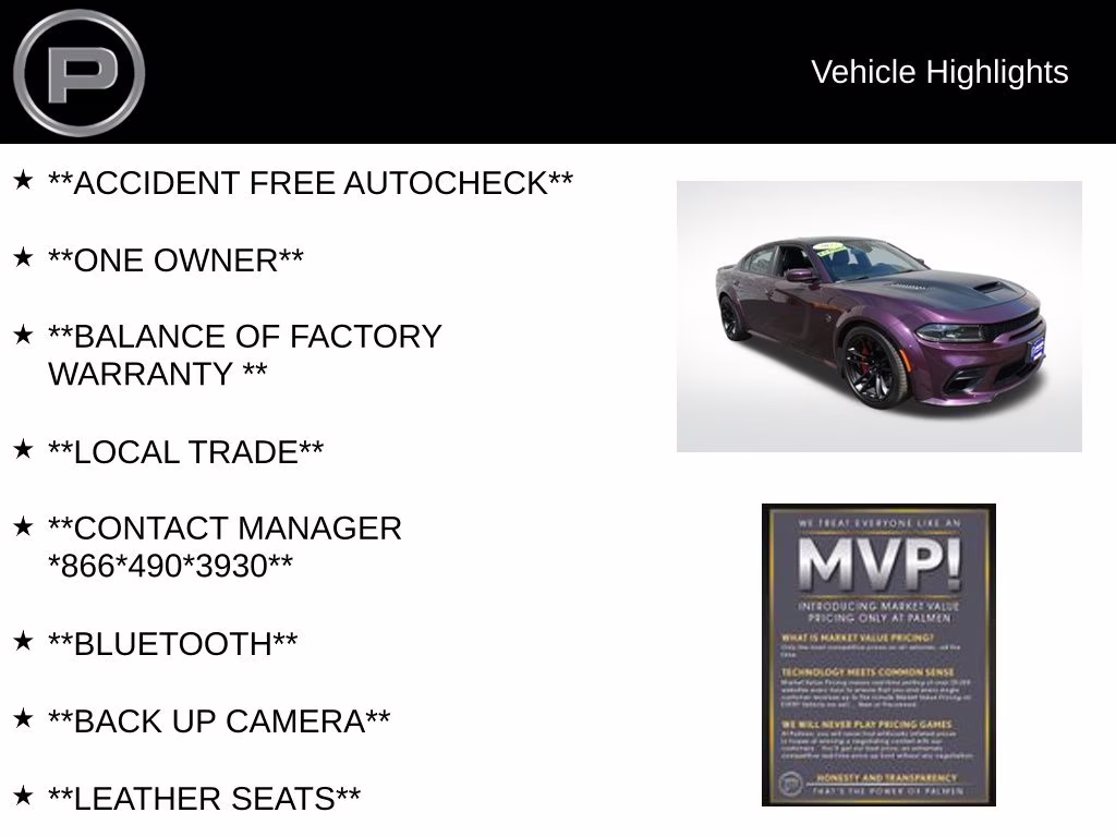 2022 Hellraisin Dodge Charger SRT Hellcat Widebody RWD Sedan