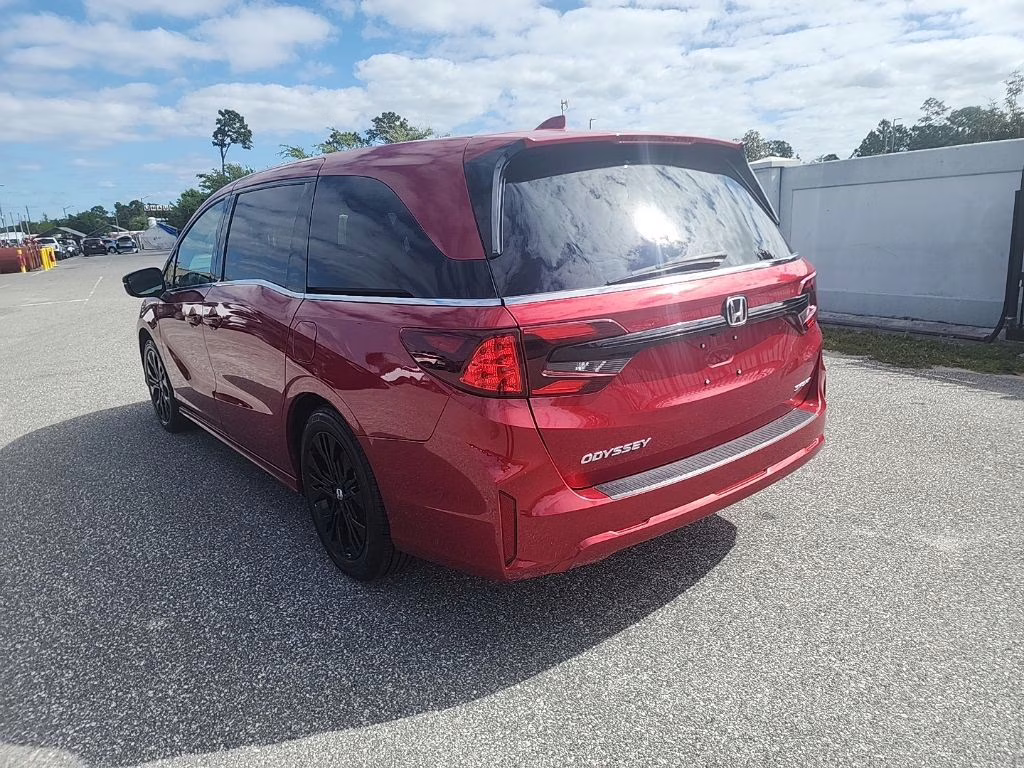 2025 Radiant Red Metallic II Honda Odyssey Sport-L FWD Van