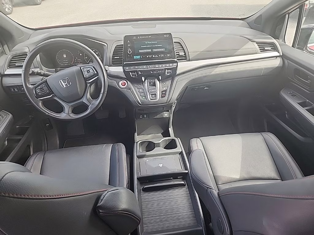 2025 Radiant Red Metallic II Honda Odyssey Sport-L FWD Van