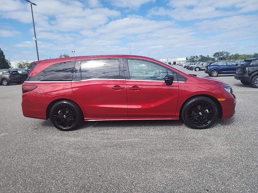 2025 Radiant Red Metallic II Honda Odyssey Sport-L FWD Van