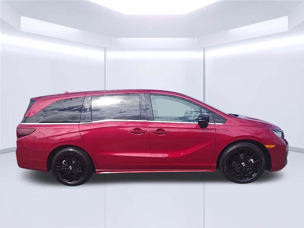 2025 Radiant Red Metallic II Honda Odyssey Sport-L FWD Van