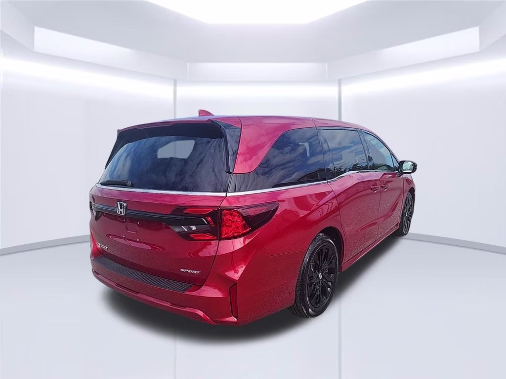 2025 Radiant Red Metallic II Honda Odyssey Sport-L FWD Van