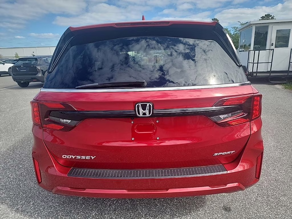 2025 Radiant Red Metallic II Honda Odyssey Sport-L FWD Van