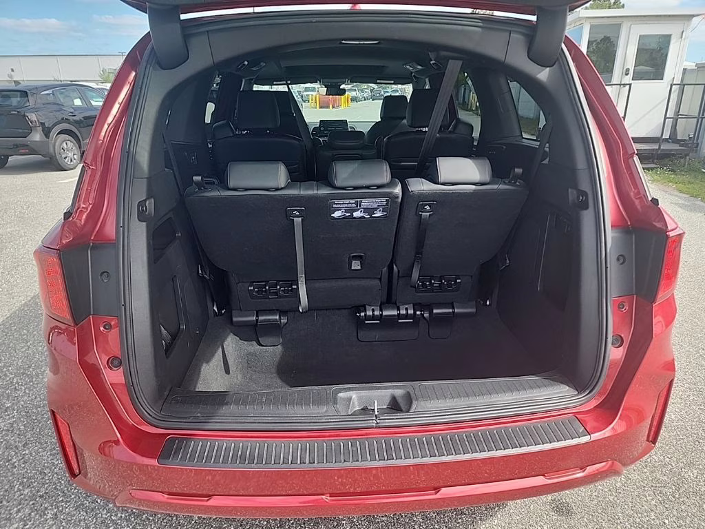 2025 Radiant Red Metallic II Honda Odyssey Sport-L FWD Van