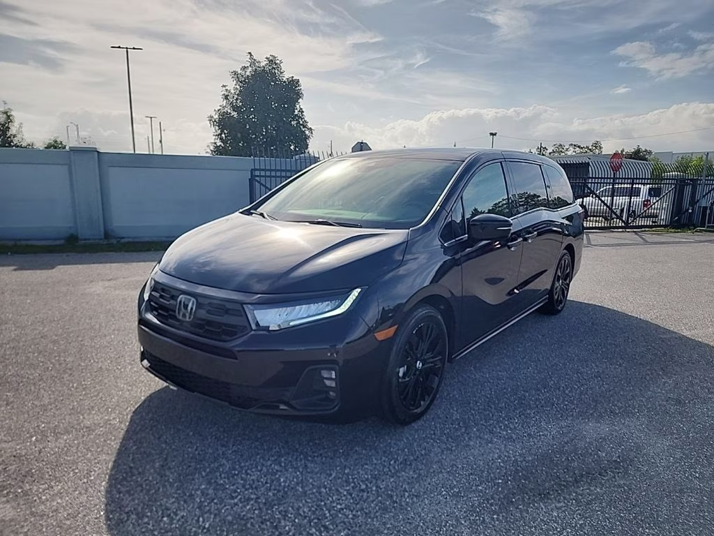 2025 Black Honda Odyssey Sport-L FWD Van