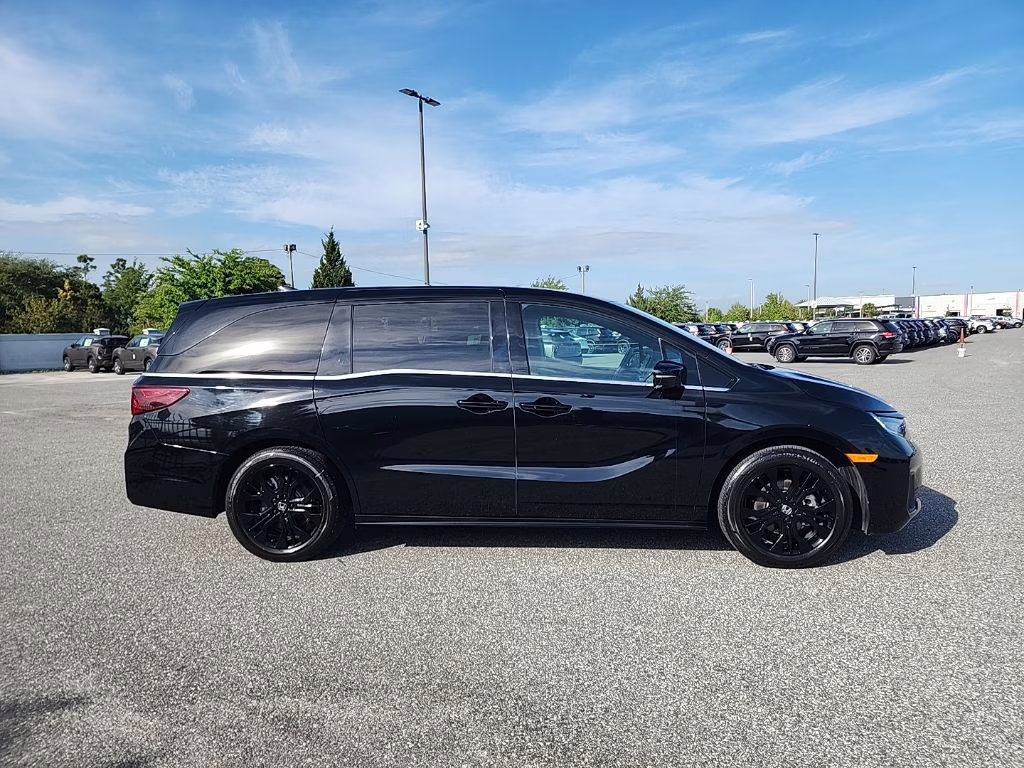 2025 Black Honda Odyssey Sport-L FWD Van