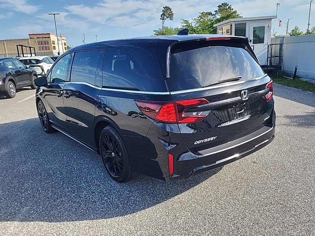 2025 Black Honda Odyssey Sport-L FWD Van