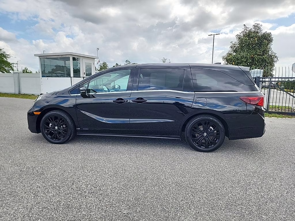 2025 Crystal Black Pearl Honda Odyssey Sport-L FWD Van