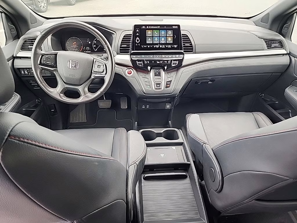 2025 Crystal Black Pearl Honda Odyssey Sport-L FWD Van