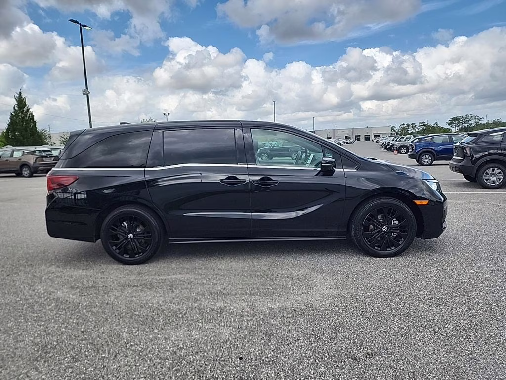 2025 Crystal Black Pearl Honda Odyssey Sport-L FWD Van