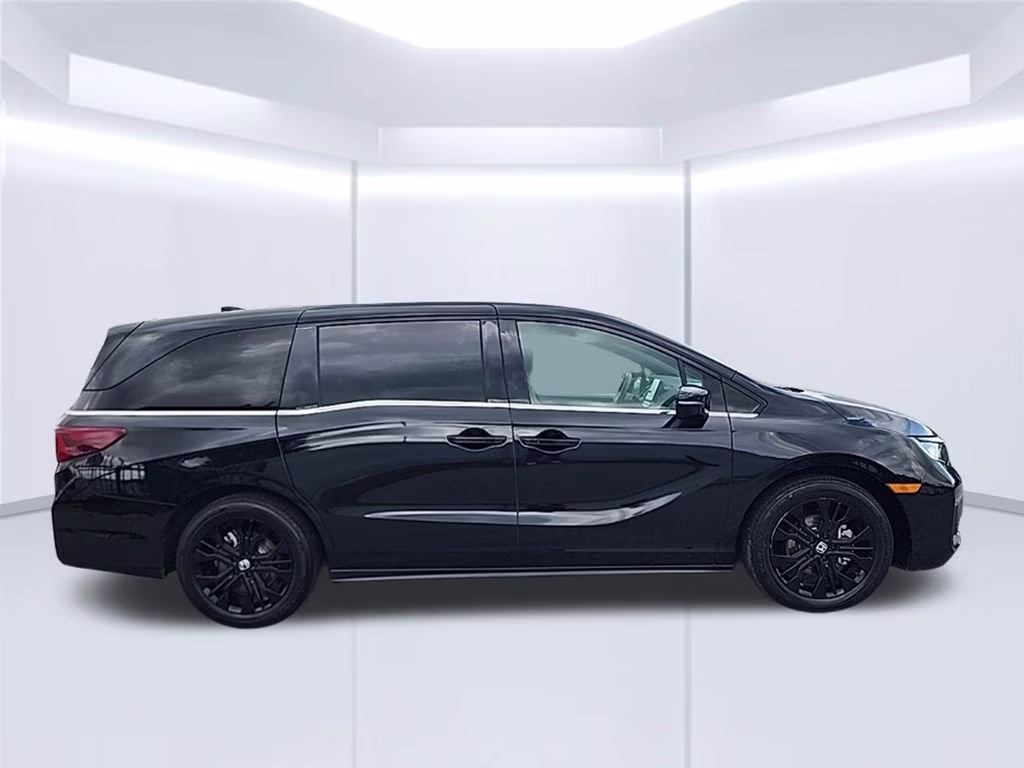 2025 Crystal Black Pearl Honda Odyssey Sport-L FWD Van