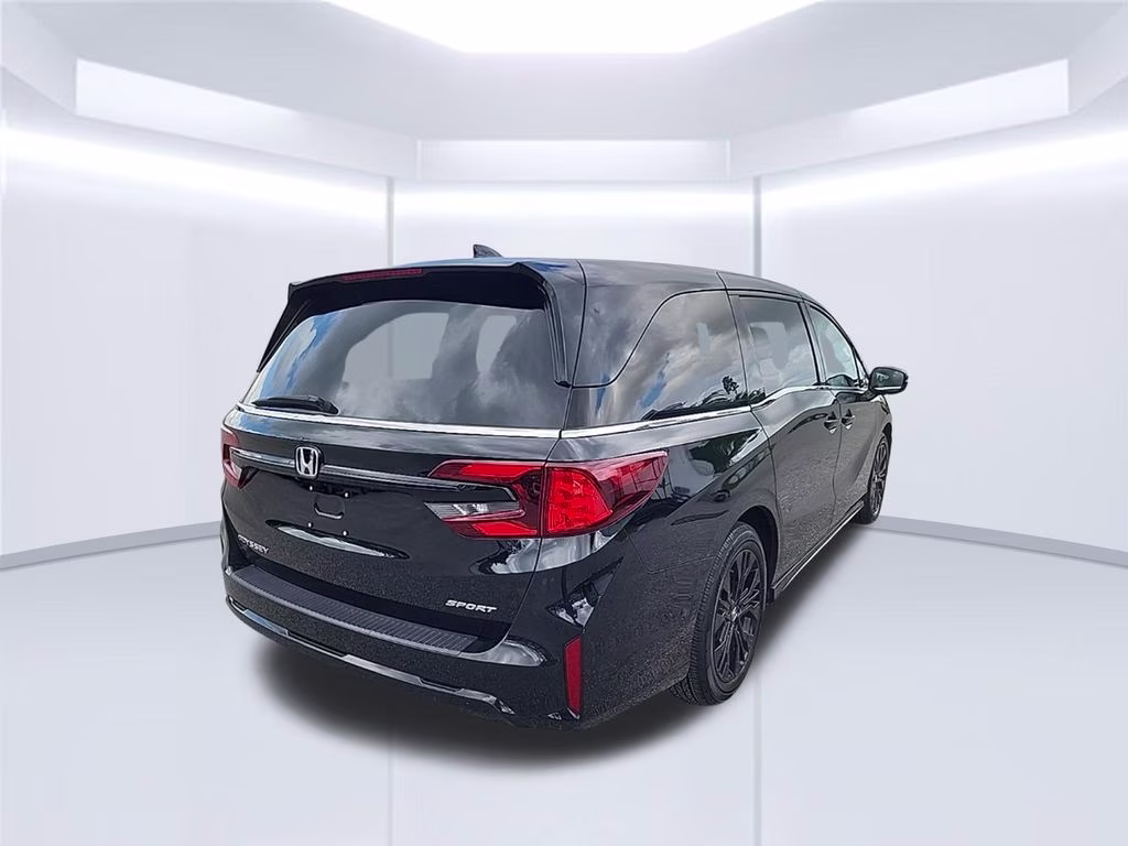 2025 Crystal Black Pearl Honda Odyssey Sport-L FWD Van