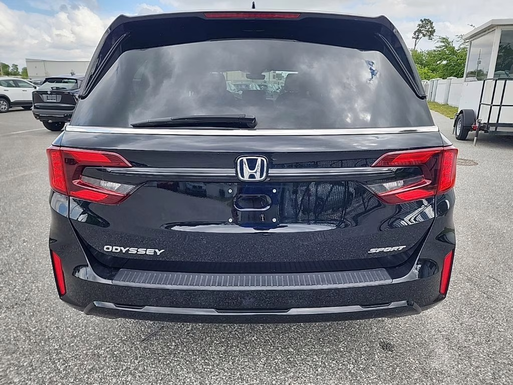 2025 Crystal Black Pearl Honda Odyssey Sport-L FWD Van