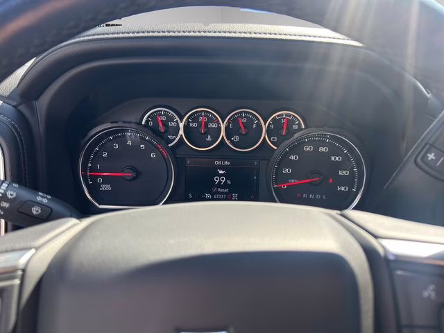 2022 Black Chevrolet Silverado 1500 LTD LTZ 4X4 Truck